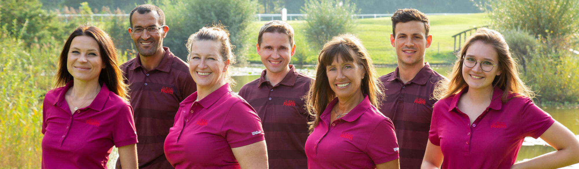 Team des Golfclubs München-Riem